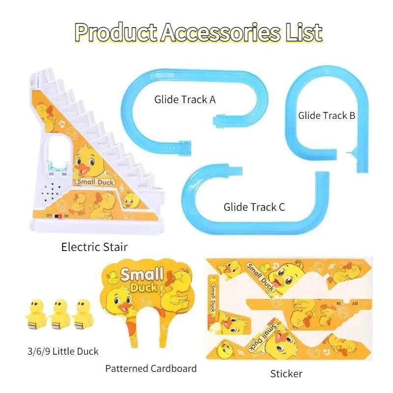 Small Ducks Climbing Stairs Toy For Kids (668-10D)