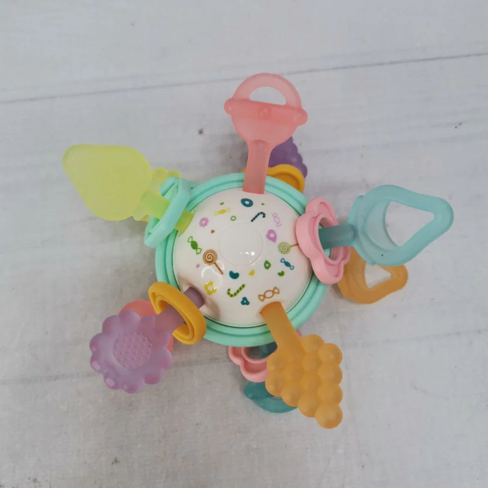 3 in 1 Teether Ball For Babies (1127-1A)