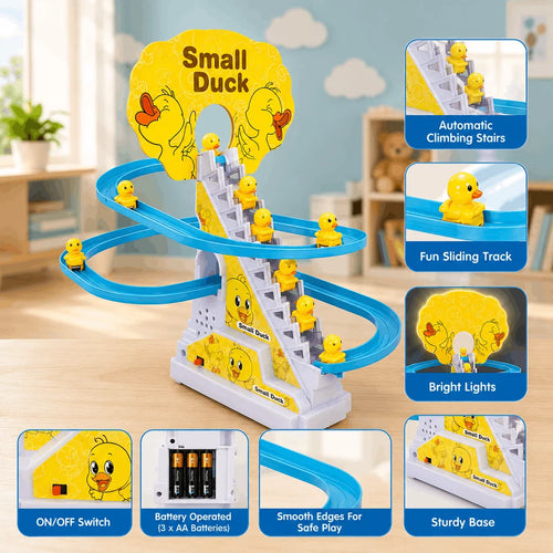 Small Ducks Climbing Stairs Toy For Kids (668-10D)