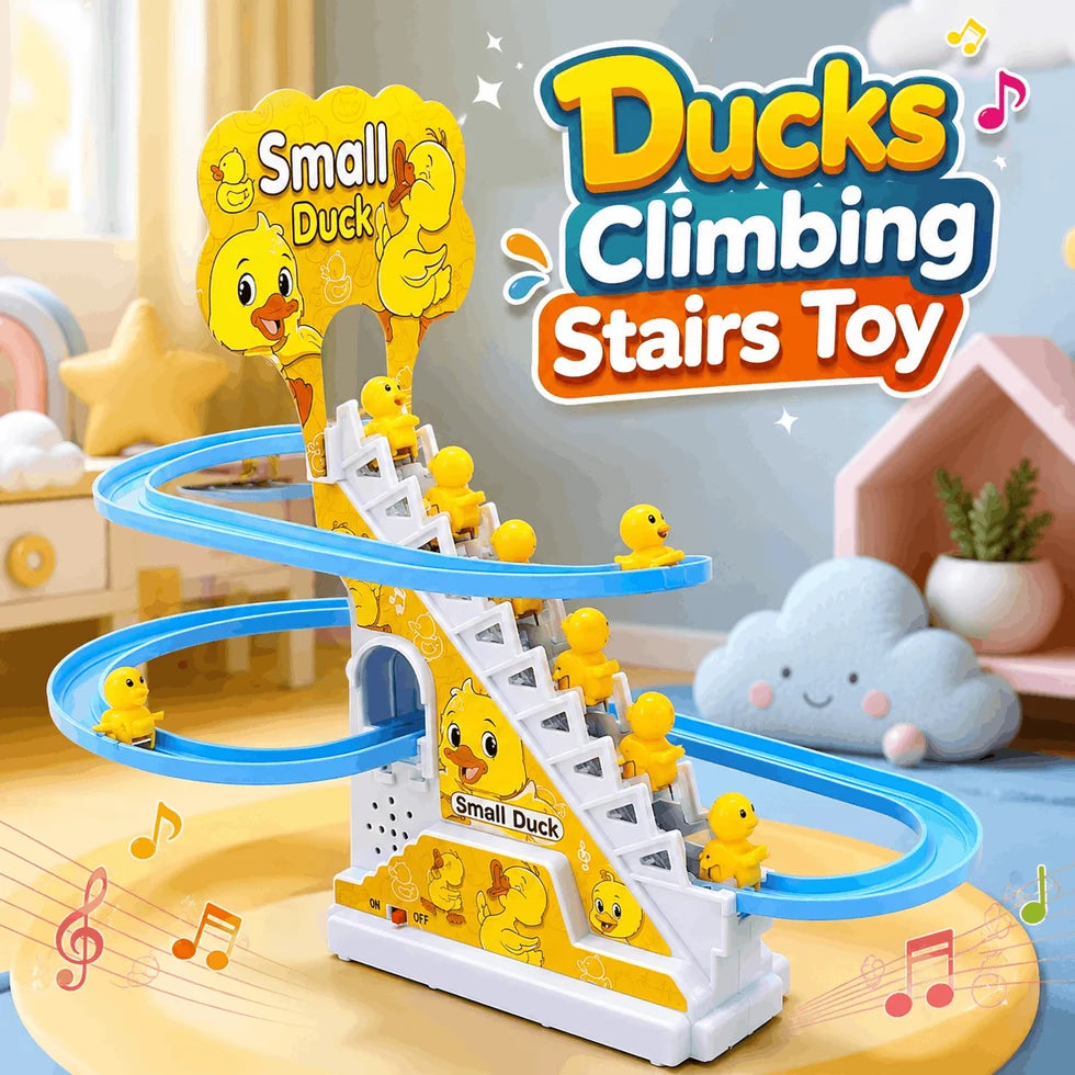 Small Ducks Climbing Stairs Toy For Kids (668-10D)